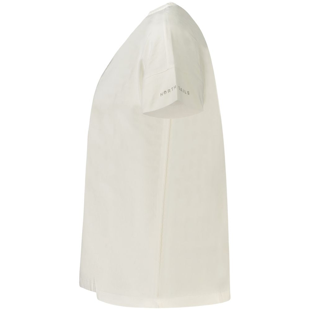 White Cotton Tops & T-Shirt