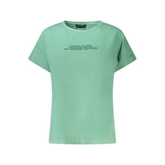 Green Cotton Tops & T-Shirt
