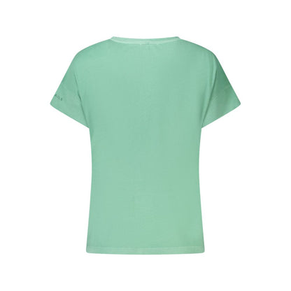 Green Cotton Tops & T-Shirt