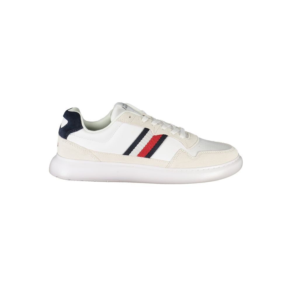 White Leather Men Sneaker