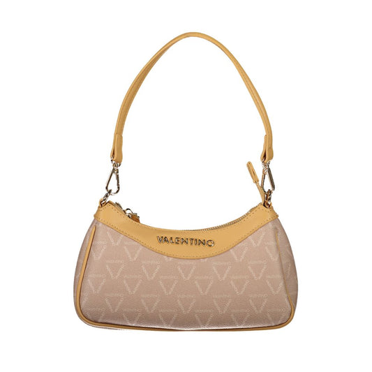Beige Polyethylene Handbag