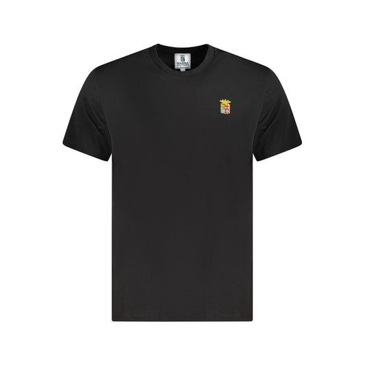 Black Cotton T-Shirt